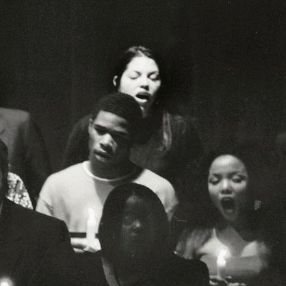 A real throwback from the archives: Sara Ramírez with the Gospel choir at Juilliard’s 1997 Martin Luther King Jr. celebration | via juilliardschool