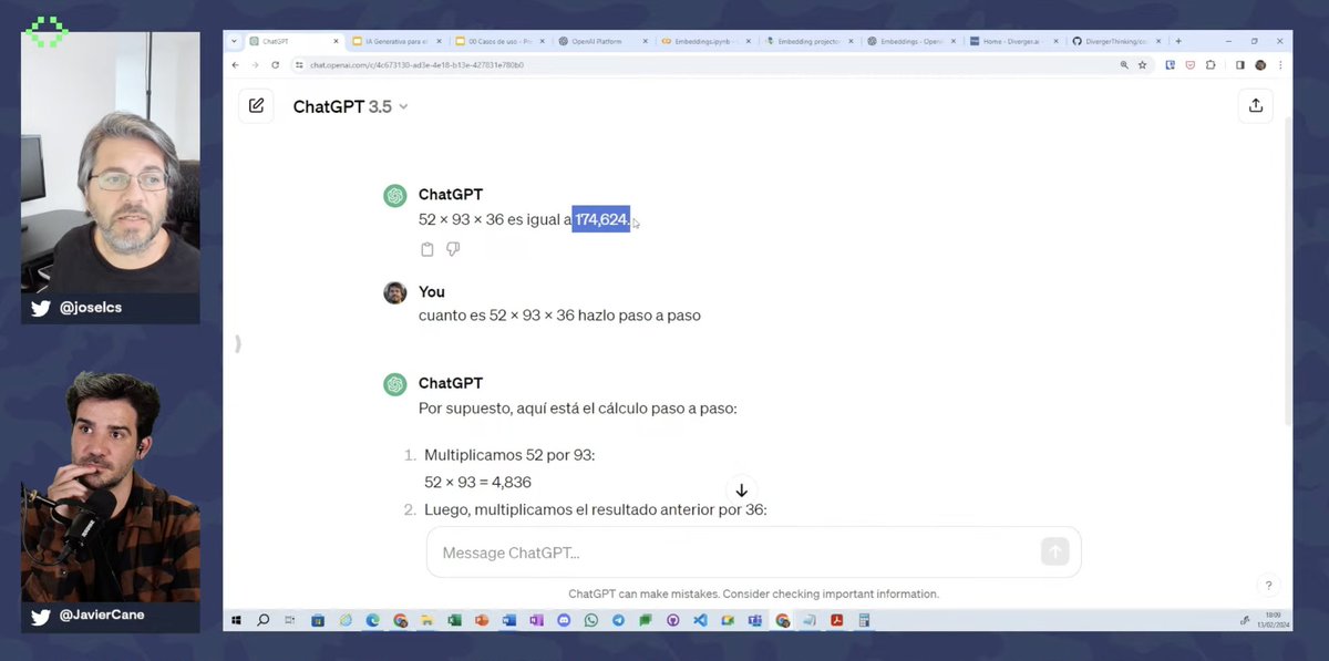 Diverger_ai's tweet image. Técnicas como #chainofthoughts ayudan a que los modelos ajusten mejor la respuesta que dan a nuestras peticiones: