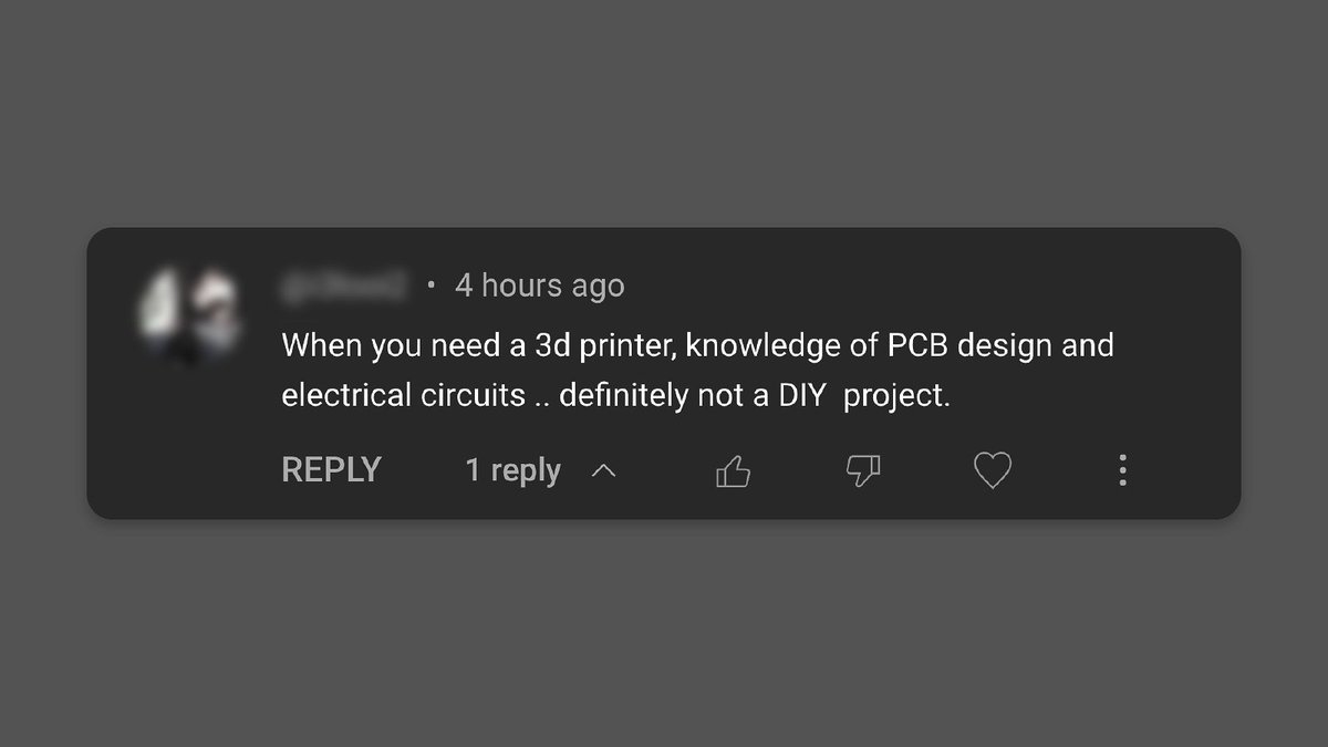 I thought 3D printing had become pretty accessible at this point 🤔 and with quality PCBs costing as little as $5, it seems like a no-brainer to try at least 🤷‍♂️ Any of these processes deter you from undertaking projects?