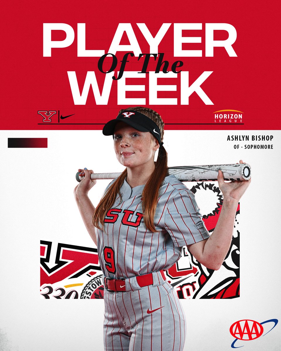 Youngstown State Softball 🐧 (@ysusoftball) on Twitter photo Congratulations to Sophie Howell on being named the <a href="/UnderArmour/">Under Armour</a> #HLSB Pitcher of the Week and Ashlyn Bishop being named the <a href="/UnderArmour/">Under Armour</a> #HLSB Player of the Week!
🔗: tinyurl.com/253lpad3
#GoGuins Congratulations to Sophie Howell on being named the <a href="/UnderArmour/">Under Armour</a> #HLSB Pitcher of the Week and Ashlyn Bishop being named the <a href="/UnderArmour/">Under Armour</a> #HLSB Player of the Week!
🔗: tinyurl.com/253lpad3
#GoGuins