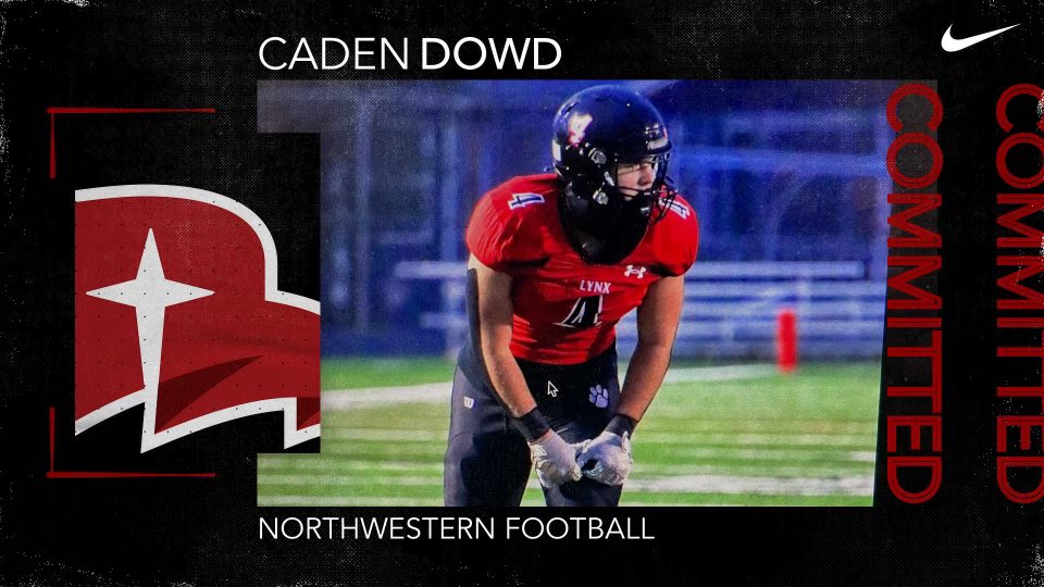 Very excited to announce I will be continuing my academic and athletic career at Northwestern. Go Raiders! @nwc_fb