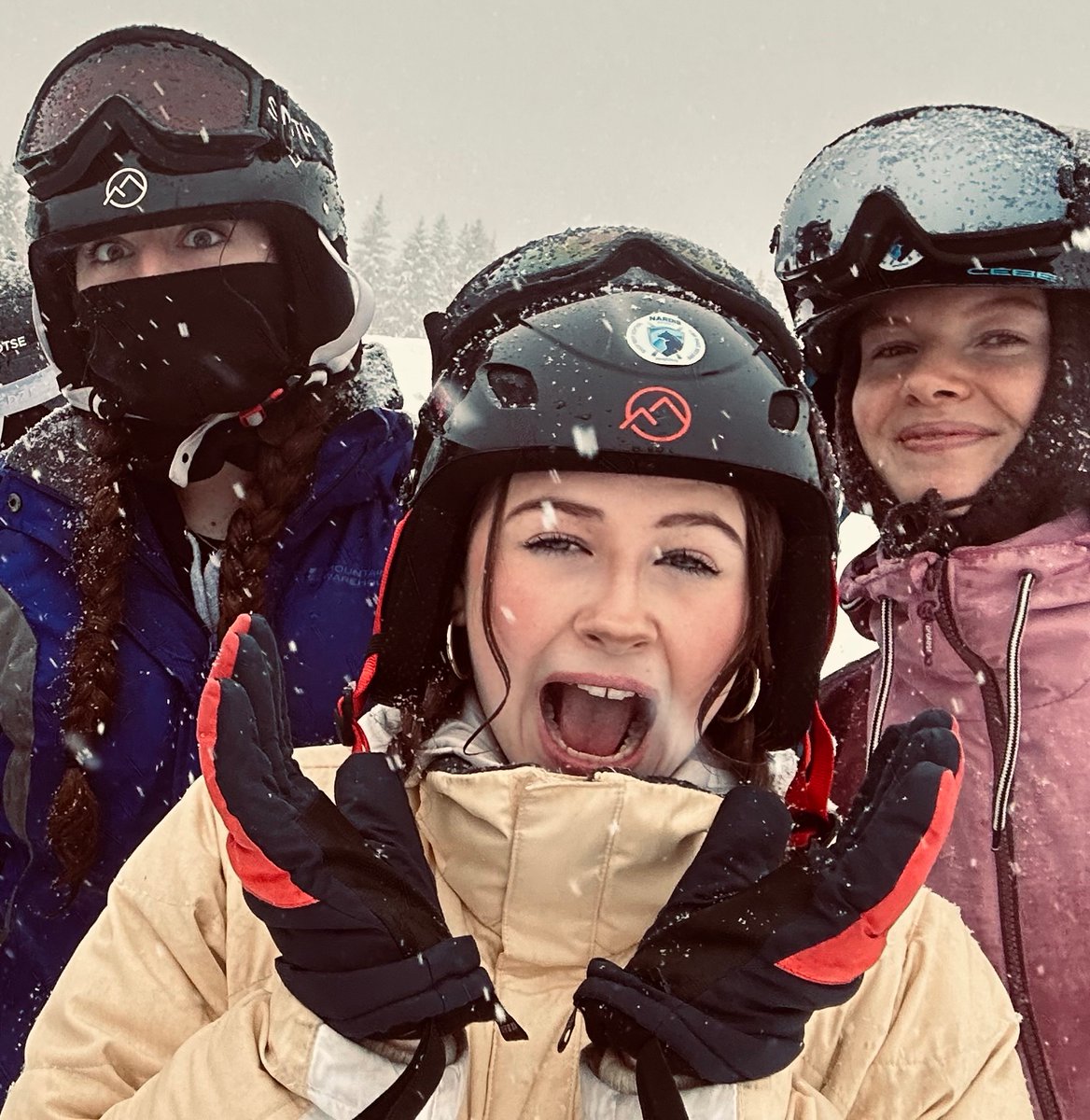 1 of 2. After a couple of rough weather days the sun has arrived and it has been glorious. Thrills, spills and no bellyaches. What a team! TM