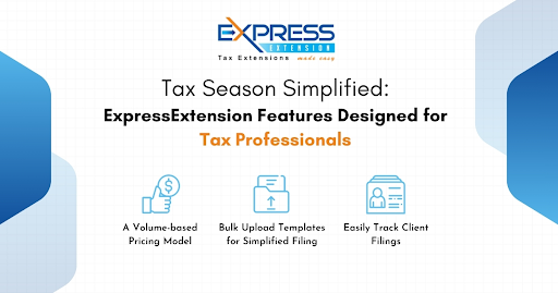 Learn about the streamlined ExpressExtension features available to CPAs and Tax Preparers!

Read the blog and start simplifying your clients' tax season: bit.ly/3ST67b8 

#blog #blogpost #CPA #TaxSeason #TaxExtensions