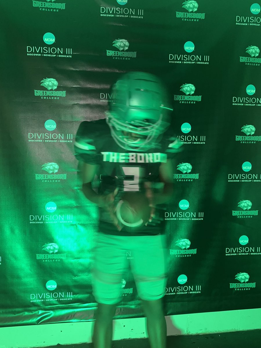 Had a great time today visiting <a href="/GC_Pride_Fball/">Greensboro College Football</a> Loved the environment and energy from everyone, with that being said i’m blessed to receive another offer! #thankgod <a href="/CoachWhitt72/">Steven Whitt</a> <a href="/jimmyupchurch/">Jimmy upchurch</a> <a href="/weststokesfb/">West Stokes Football</a>