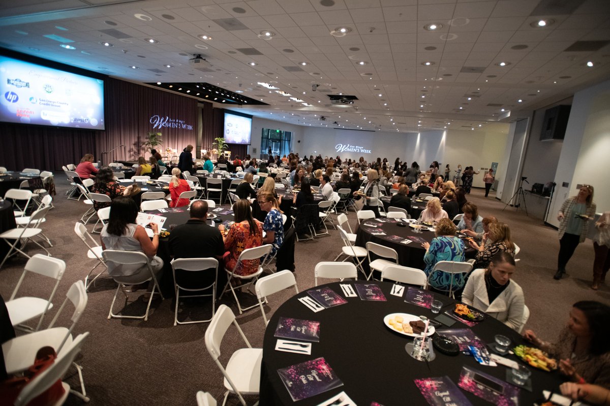 SDWomensWeek's tweet image. Join us for San Diego Women’s Week 2024. Embrace your power, courageously show your vulnerability, and step into your light. Purchase an All Week Pass today at sdwomensweek.com/tickets/.
#NSDBC #SDBizchamber #sandiego #TeamLeadership #WomenInLeadership #LeadershipConference