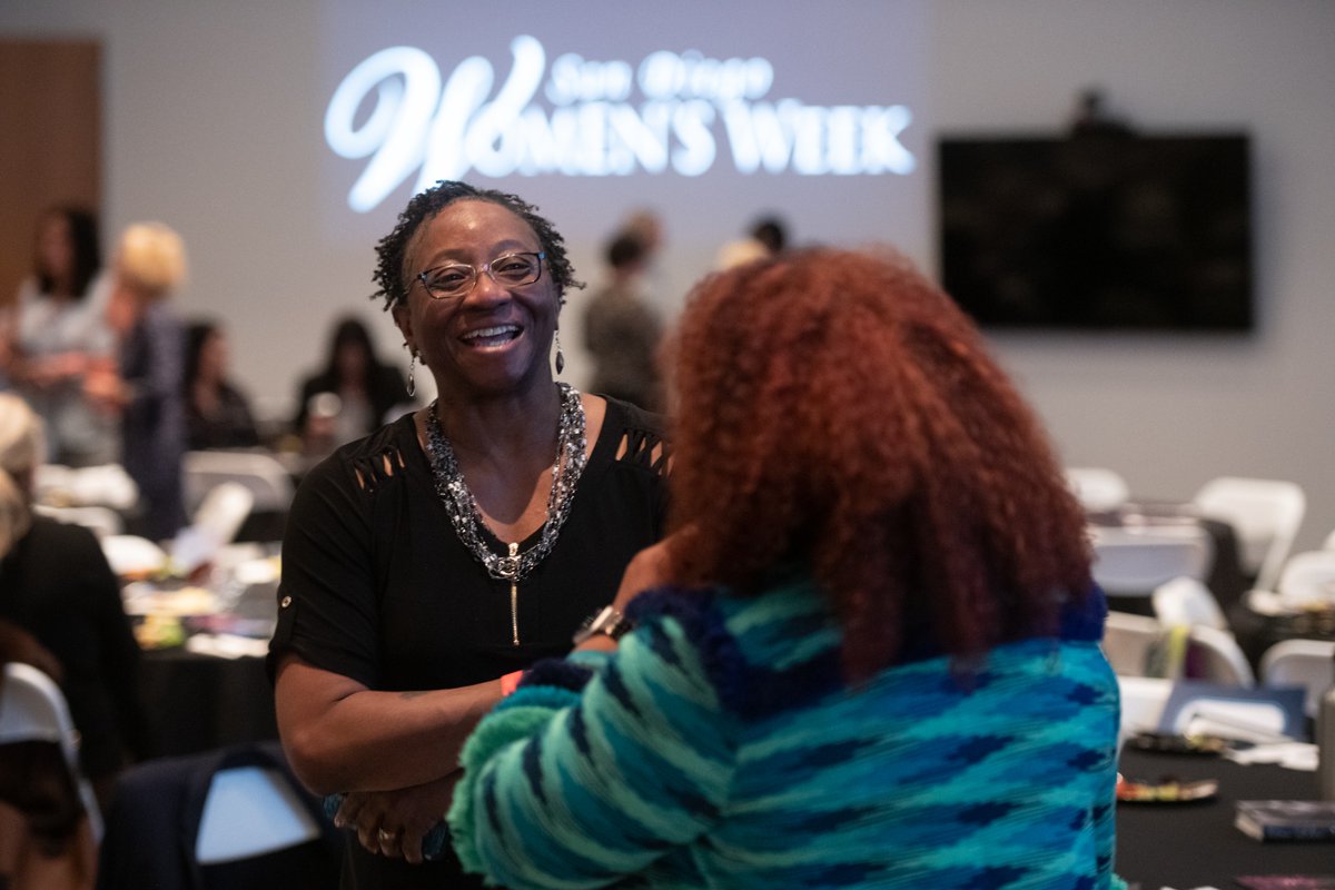 SDWomensWeek's tweet image. Join us for San Diego Women’s Week 2024. Embrace your power, courageously show your vulnerability, and step into your light. Purchase an All Week Pass today at sdwomensweek.com/tickets/.
#NSDBC #SDBizchamber #sandiego #TeamLeadership #WomenInLeadership #LeadershipConference