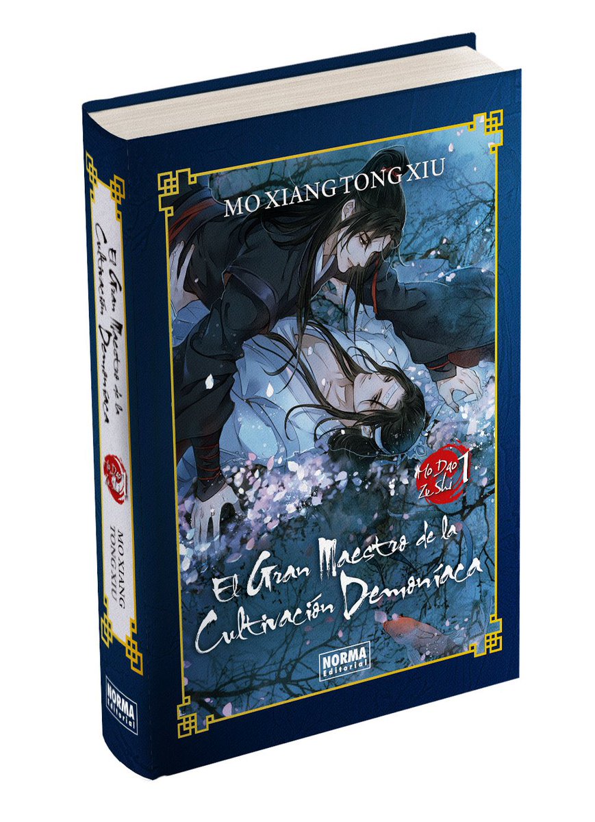 gremlinyibito's tweet photo. the art they used for the spanish mdzs cover *screams* https://t.co/L1u6eiUgKX