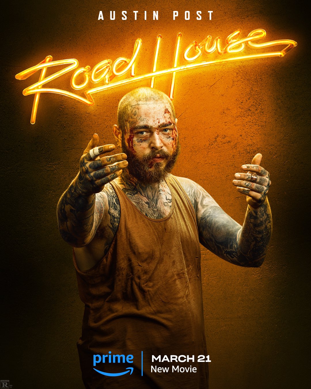 Roadhouse 2024 karakterposters op Amazon Prime Video