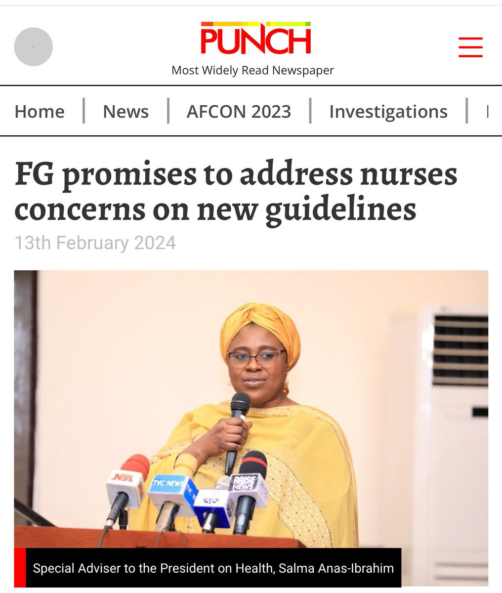 FG Speaks…

Promises to address nurses concerns on new guidelines punchng.com/fg-promises-to…