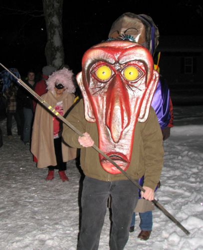 AppalachiaAesth's tweet photo. Fasnacht Celebration in Helvetia, Randolph Co. West Virginia https://t.co/FOKVlY5WU7