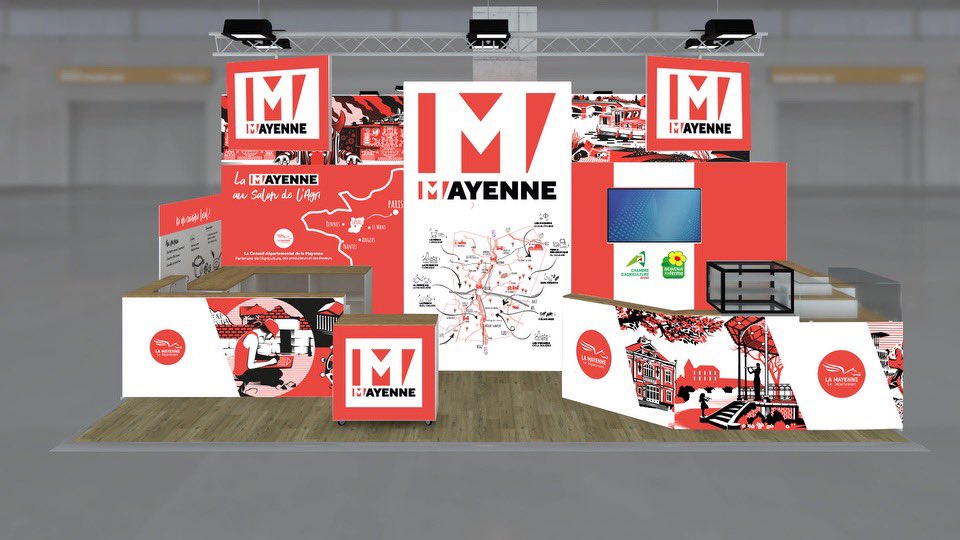 🐓🐄🌾 L’excellence et le savoir-faire de nos entreprises et producteurs mayennais s’exposent au @Salondelagri ! Du 24 février au 03 mars, rendez-vous sur le stand de @lamayenne pour de nombreuses animations et surprises ! #SIA2024 @ChambagriPdL @SGuioullier