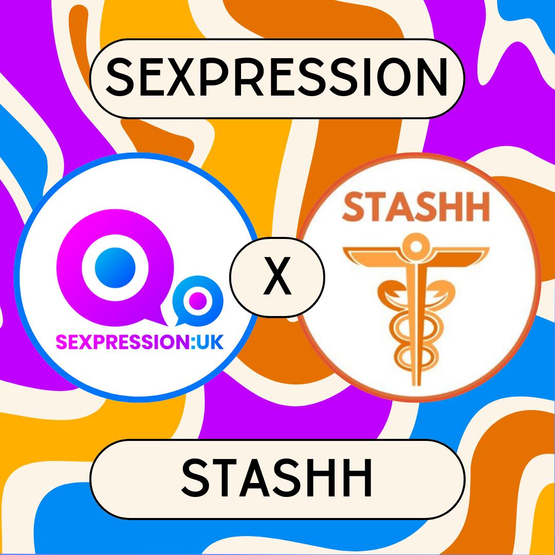 Announcing a new partnership- @Sexpression x @STASHH_UK ! We are incredibly excited to be working with each other to improve diversity, education and knowledge of sexual health.