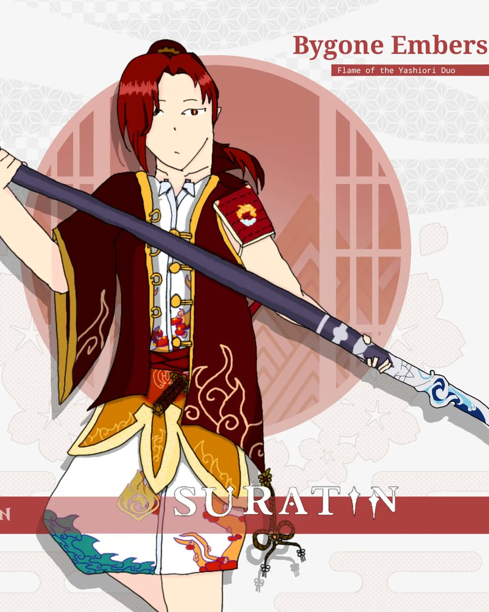 BcjMythical's tweet photo. Ash is but what remains of all

Suratin
Bygone Embers
Flame of the Yashiori Duo
Pyro
Vexillum Praecursii

#myoc #oc #gioc #genshinimpactfanart #ocfanart #genshinimpactoc #gi #genshinimpact #ibispaintx #ibispaintxart #originalcharacter #myoriginalcharacter #原神 https://t.co/Vf91fn94nH