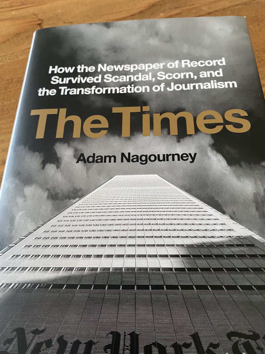 “The Times” > By @adamnagourney > @CrownPublishing > This elegant account documents the newsroom and executive blood baths that wracked the @nytimes.