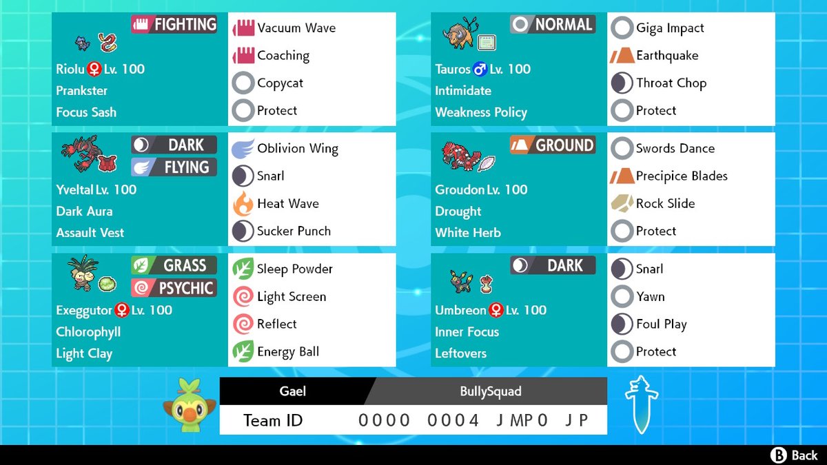 Ock9ine's tweet photo. #PokemonSwordShield #NintendoSwitch https://t.co/61FjPHhNyZ