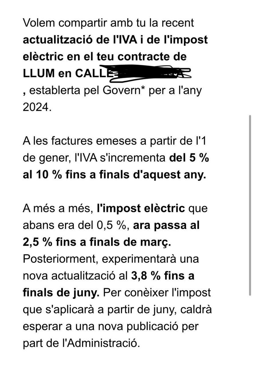 titoalber's tweet image. Alegria! #impostos #iva #llum