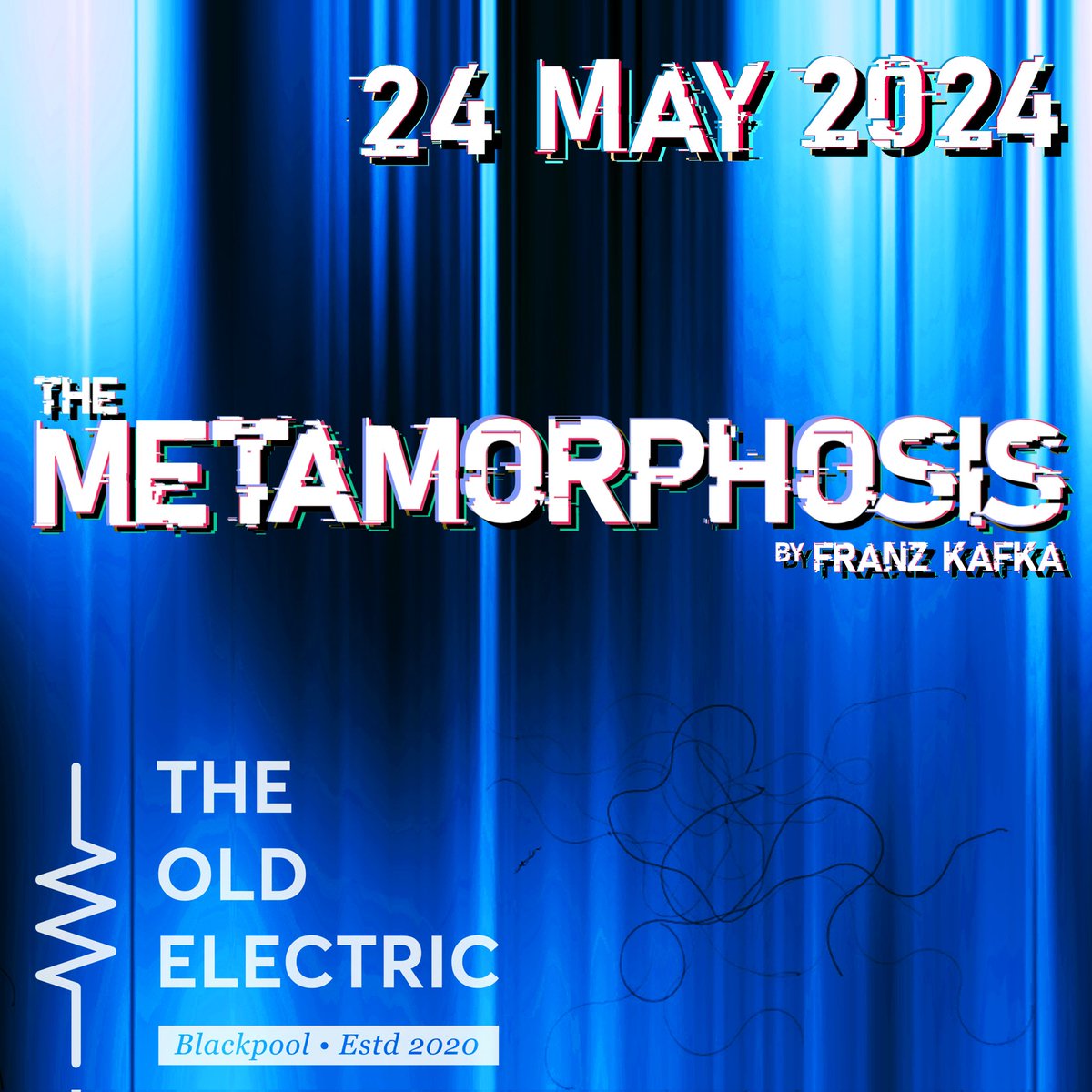 Metamorphosis the play will be at the Old Electric @theoldelectric on the 24th May. Link to tickets in profile.  mildperiltheatre.co.uk/Tour-dates/ #theatre #kafka #themetamorphosis #drama #independenttheatre #theatreproduction  #touringtheatre #uktheatre #theatrecompany #theatrearts
