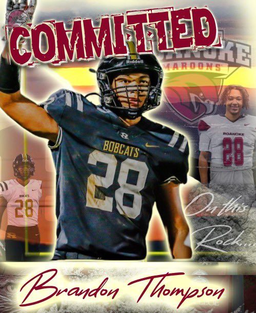 100% commited @BryanStiney @CoachGiancola @RoanokeFB