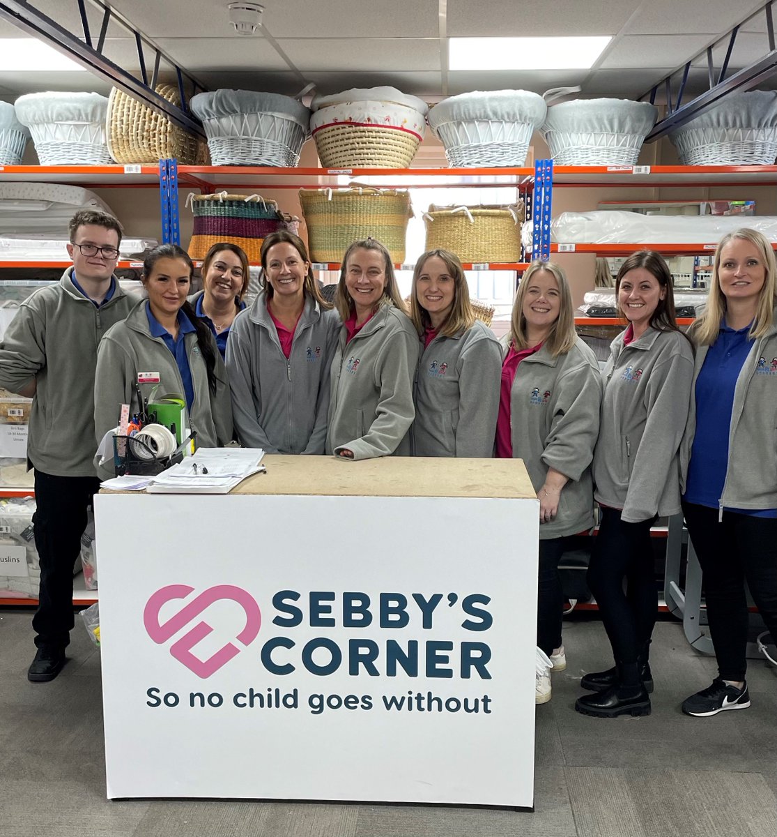 Thank you <a href="/Sebbys_Corner/">Sebby's Corner</a> for welcoming us to your hub yesterday for a volunteering day.

It was great for our team to see first hand the amazing work you do and it was a pleasure helping to pack much needed referrals.

sebbyscorner.co.uk

#volunteer #support #donate