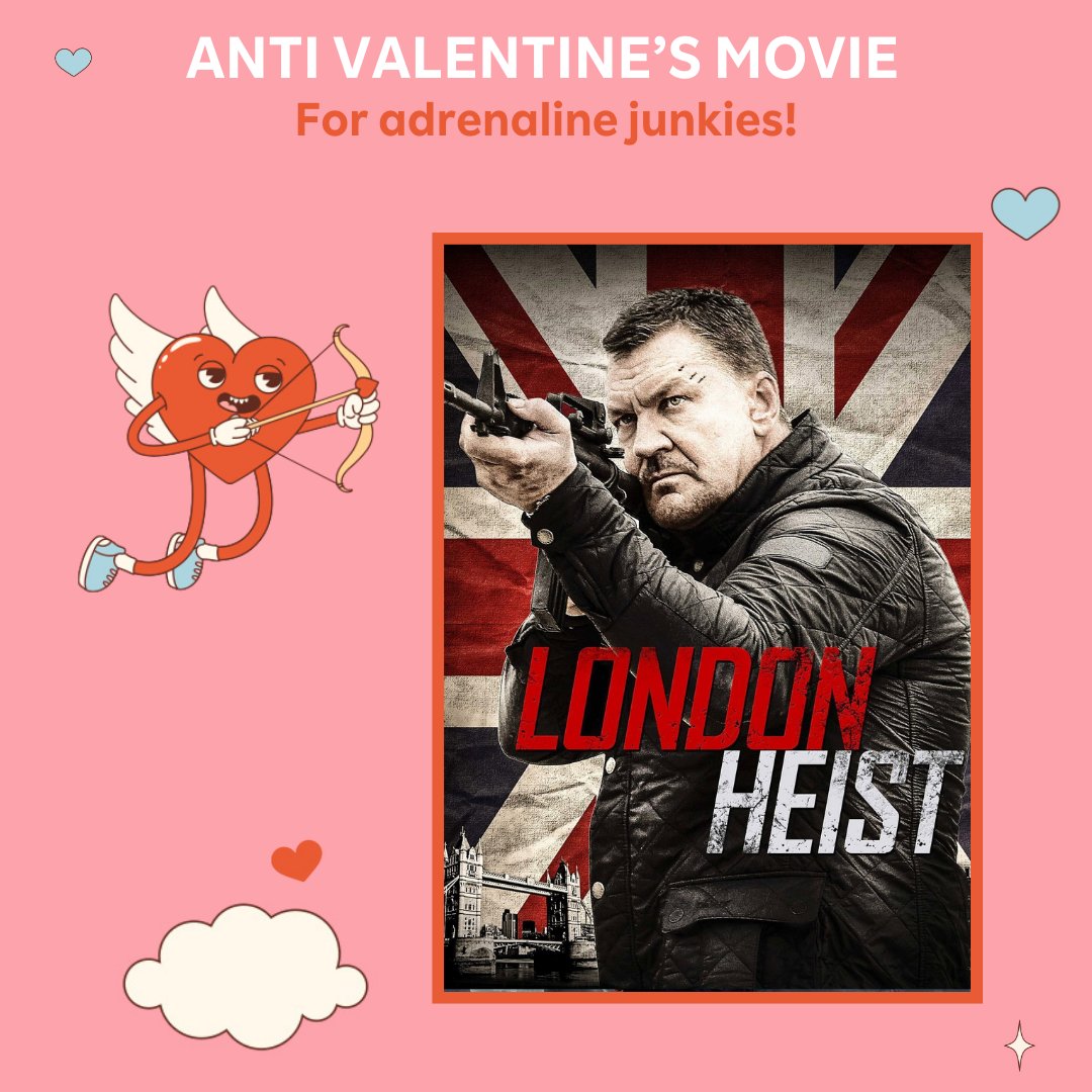 'Do you want to spend Valentine's Day differently? All you need is love... and action-packed movies! 💥 Don't miss our list of free action movies for adrenaline junkies 🔥 👉 brnw.ch/21wGVBj