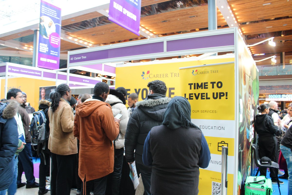 careertree__'s tweet photo. Two weeks on from the buzzing job fair and we're still glowing! 

Over 100 connections forged, countless futures empowered - we're proud to have played a part. ✨ 

#CareerTree #LondonJobShow #Education #UKJobs #UKCareers #UKEducation https://t.co/9Ox4MTu8VB
