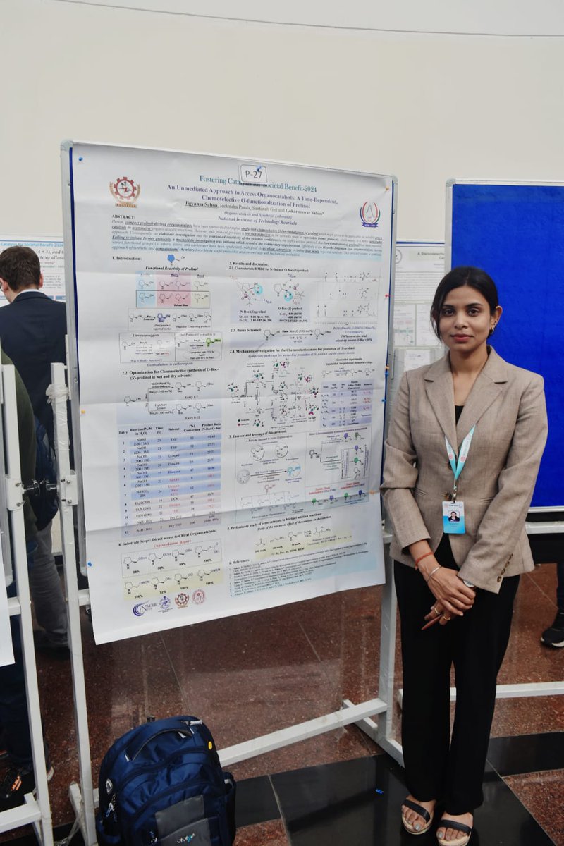 G_Sahoo_Lab's tweet photo. Jigyansa @JigyansaSahoo presenting her recent research outcomes @ "Fostering Catalysis for Societal Benefit (FCSB-2024)" organized by University of Hyderabad during 15th-17th January 2024. https://t.co/xrSxDn7p4C
