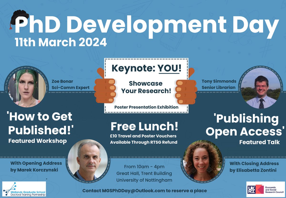 Exciting development event coming up, run by our students!