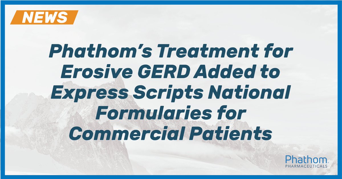 Phathom Pharmaceuticals tweet media