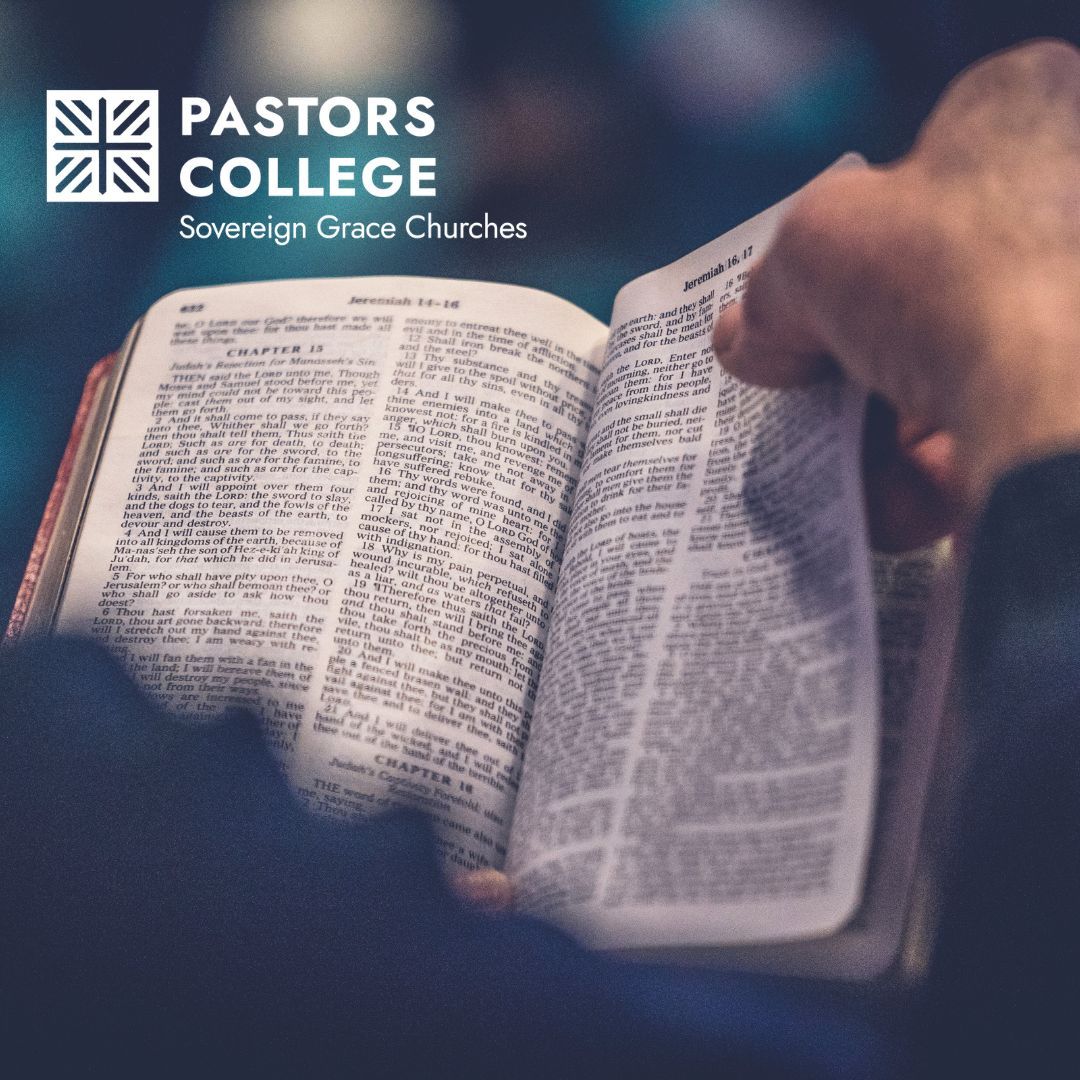 The Sovereign Grace Pastors College is now on social media! Follow us to stay current on the latest PC news and events and help spread the word by liking or reposting. Thank you for your prayers as we train the next generation of Sovereign Grace pastors and their wives.