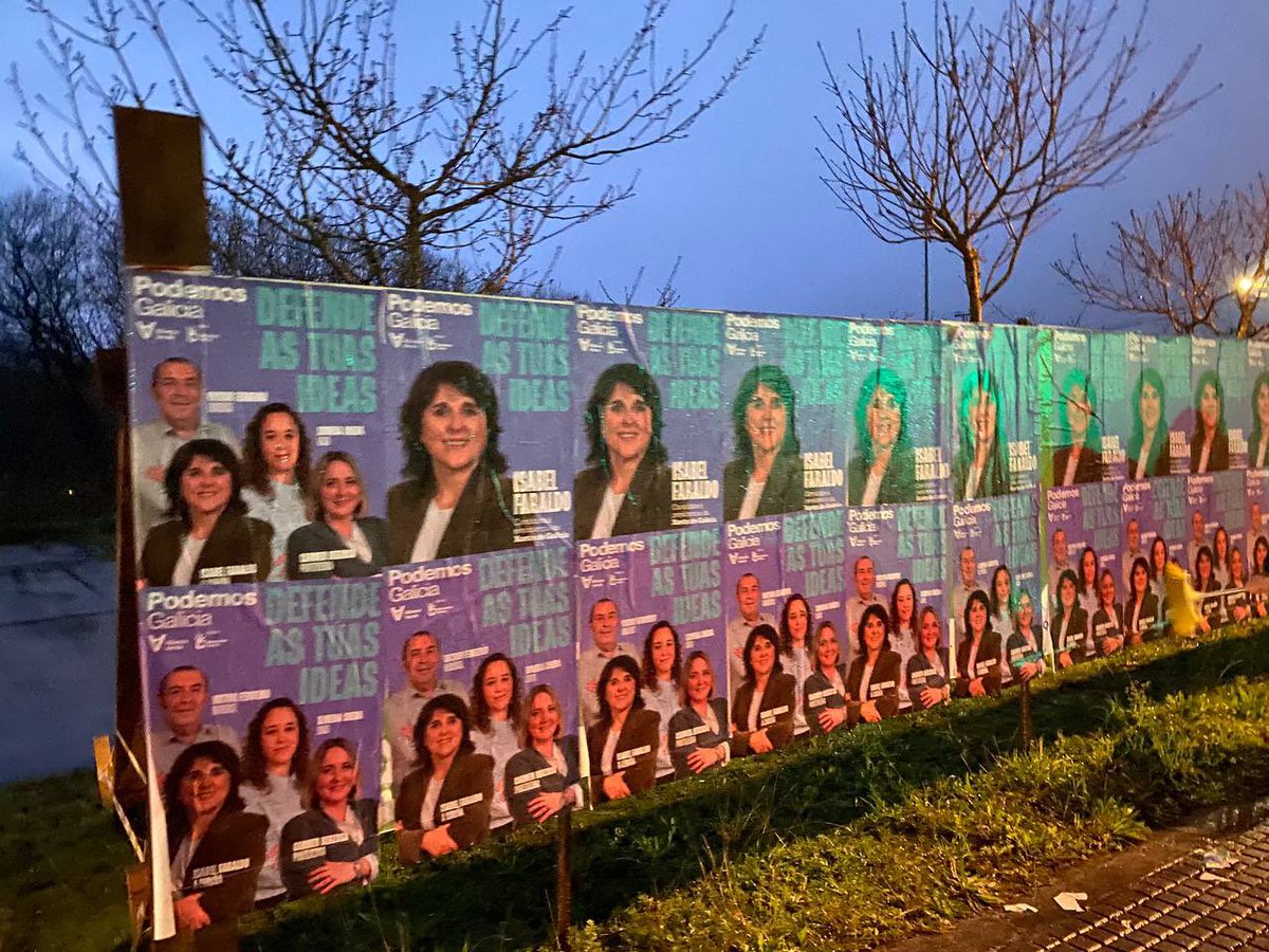 Borja_SRT's tweet photo. Grazas a toda a militancia de @Podemos_Galicia que man a man está sacando adiante unha campaña moi humilde pero coa convicción de estar a construír uns alicerces mellores para o país.

Para que a túa voz estea no próximo Parlamento vota @isabelfaraldo.

#DefendeAsTúasIdeas https://t.co/hGQRkBdpZ1
