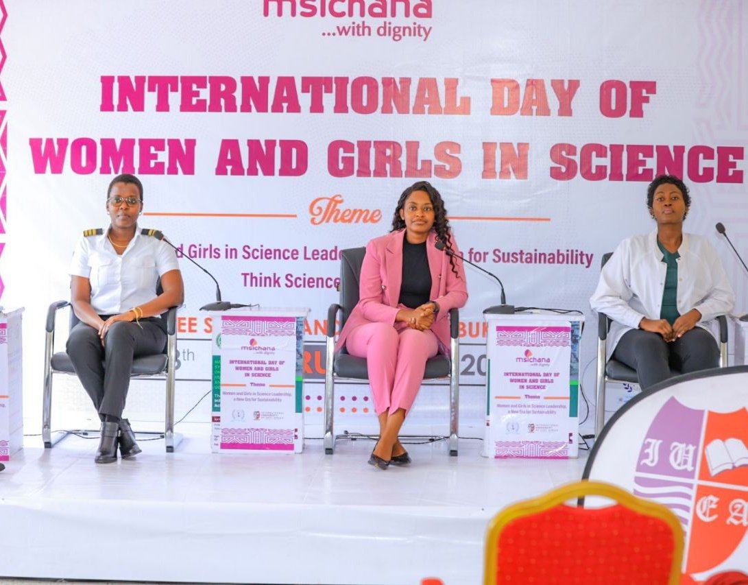 Happening Now at @sssuganda !

Sharing the panel with these amazing women in STEM...

With @LindaEvelyn_N and Batte Winfred as we celebrate the international day of the women and girls in Science.

#STEM #WomenInScience #InternationalDayofWomenandGirlsinScience 

Thank you