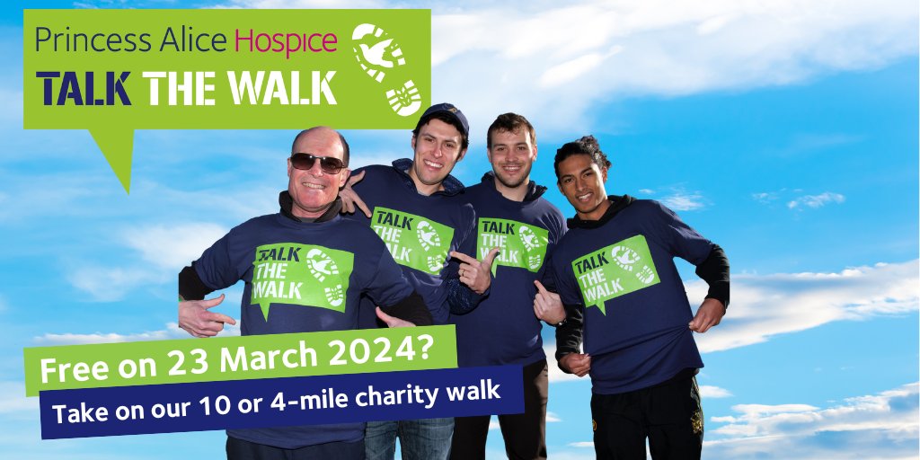 Our #TalktheWalk tickets are live📢

Talk the Walk enables everyone to come together to open up and take on the challenge of either a 4 or 10-mile walk with friends, family or fellow solo walkers.

Find out more👉🏼 pah.org.uk/talkthewalk

#charitywalk #fundraising  #mentalhealth