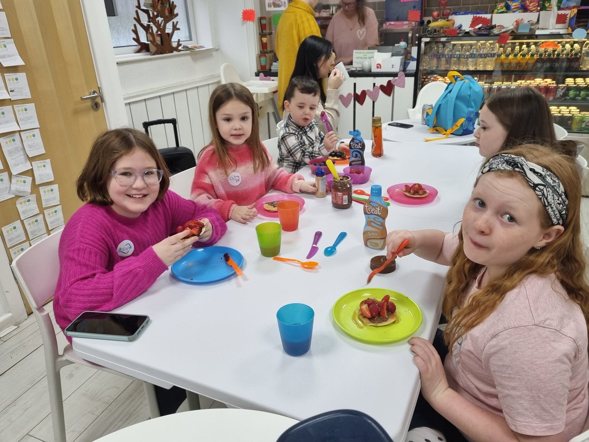 A lovely morning <a href="/LaneRole/">Heol Chwarae Rol - Role Play Lane</a> celebrating Pancake Day!!