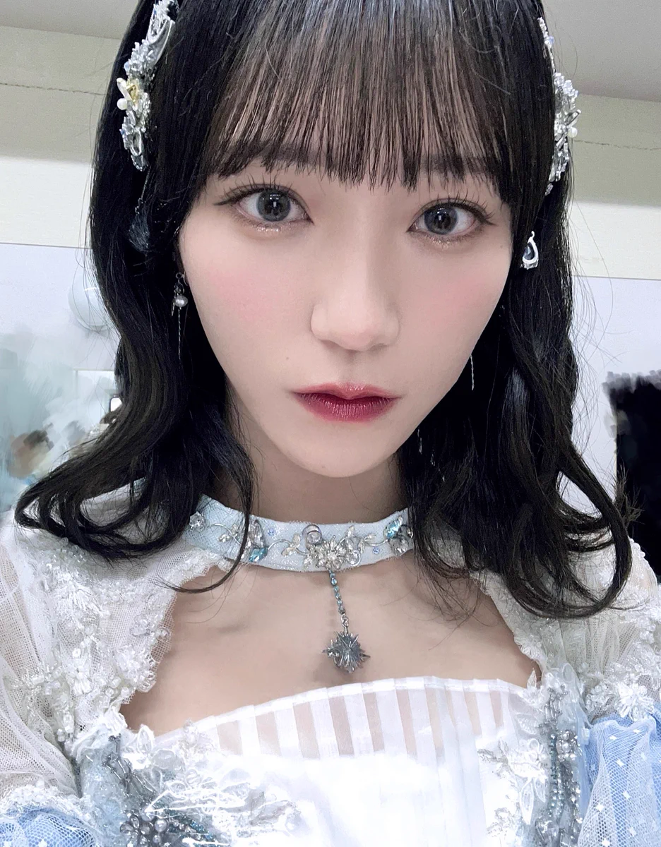 あ*ぁ様 野口衣織 ジャケ写 直筆 チュウ 生写真 直筆サイン イコール
