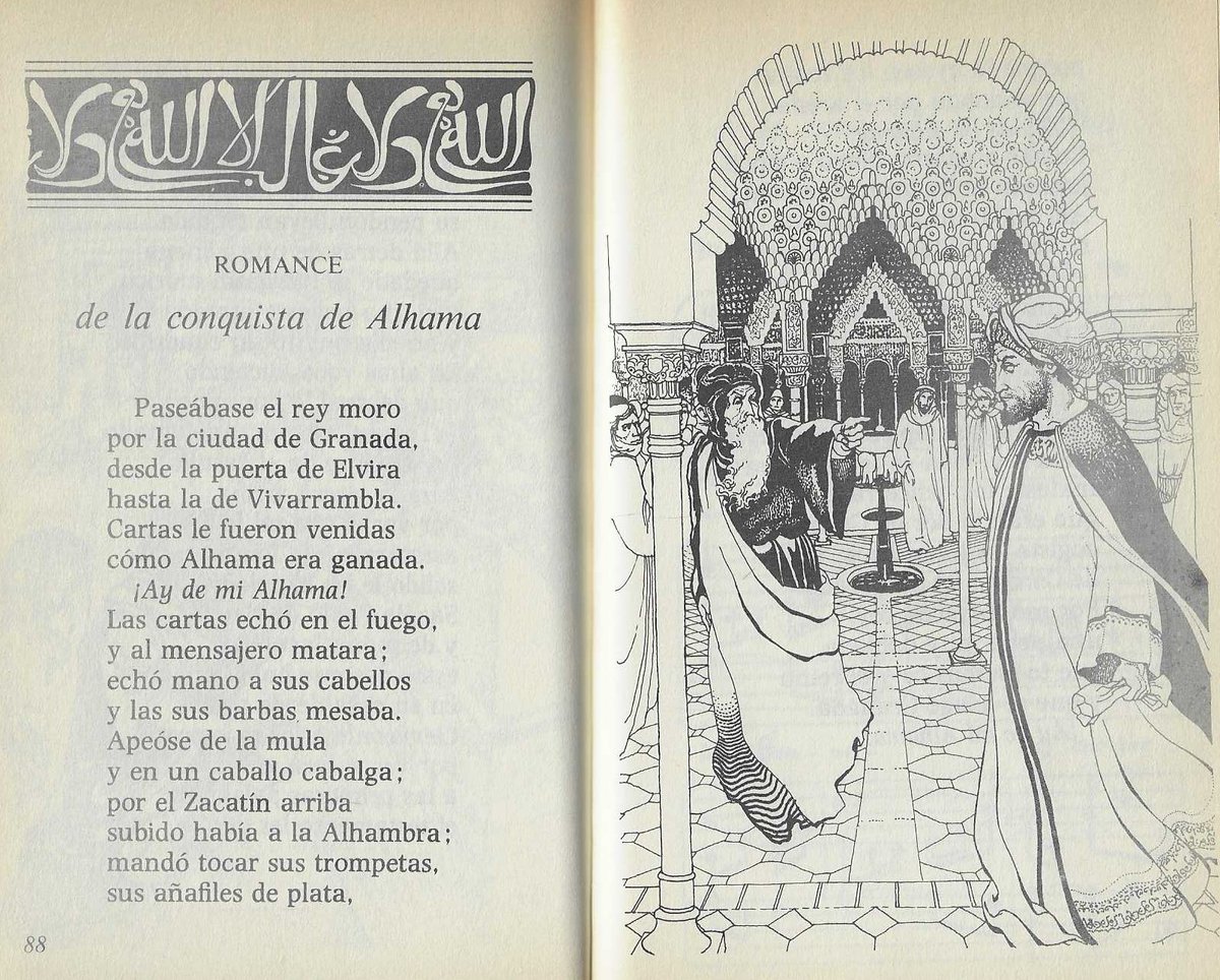 quijoteduca's tweet photo. Recomiendo esta espléndida edición de la Biblioteca Austral Juvenil (Espasa-Calpe) de una selección de Romances de España de Ramón Menéndez Pidal, bellamente ilustrada por Francisco Solé. #Romancero #España #LiteraturaMedieval #Lectura #Educación #ESO #Bachillerato @fundacionRMP https://t.co/ZdT84aMJLa
