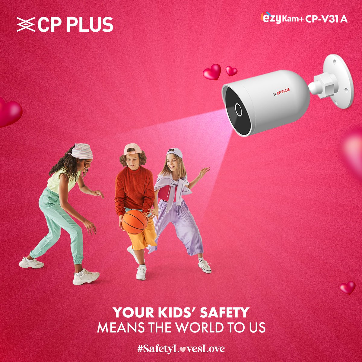 cpplusglobal's tweet image. Your kids&apos; safety, our responsibility! Because every feature of our CP PLUS cameras is designed with the utmost care, ensuring their world is as secure as can be.

#SeasonofLove #SafetyLovesLove #SafetySolutions #SecuritySolutions #CPPLUS #CPPLUSIndia