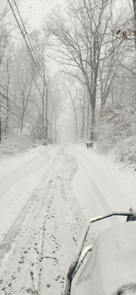 Heavy snow and hazardous road condition’s!! If you have to drive during the storm please use extreme caution.