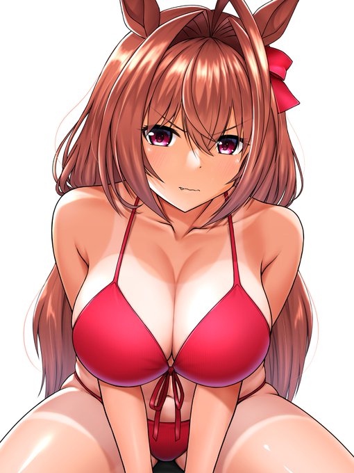 水着ダスカ(再掲) 
#ウマ娘 #ダイワスカーレット 