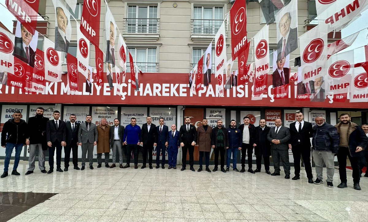 Milliyetçi Hareket Partisi Etimesgut Seçmen İletişim Merkezimizi ziyaret ederek; Etimesgut hemşehrilerimizle, yaklaşan 31 Mart 2024 Yerel Seçimleri üzerine sohbet ettik.

Ayırmadan Ayrışmadan
Etimesgut İçin Canla Başla 🇹🇷