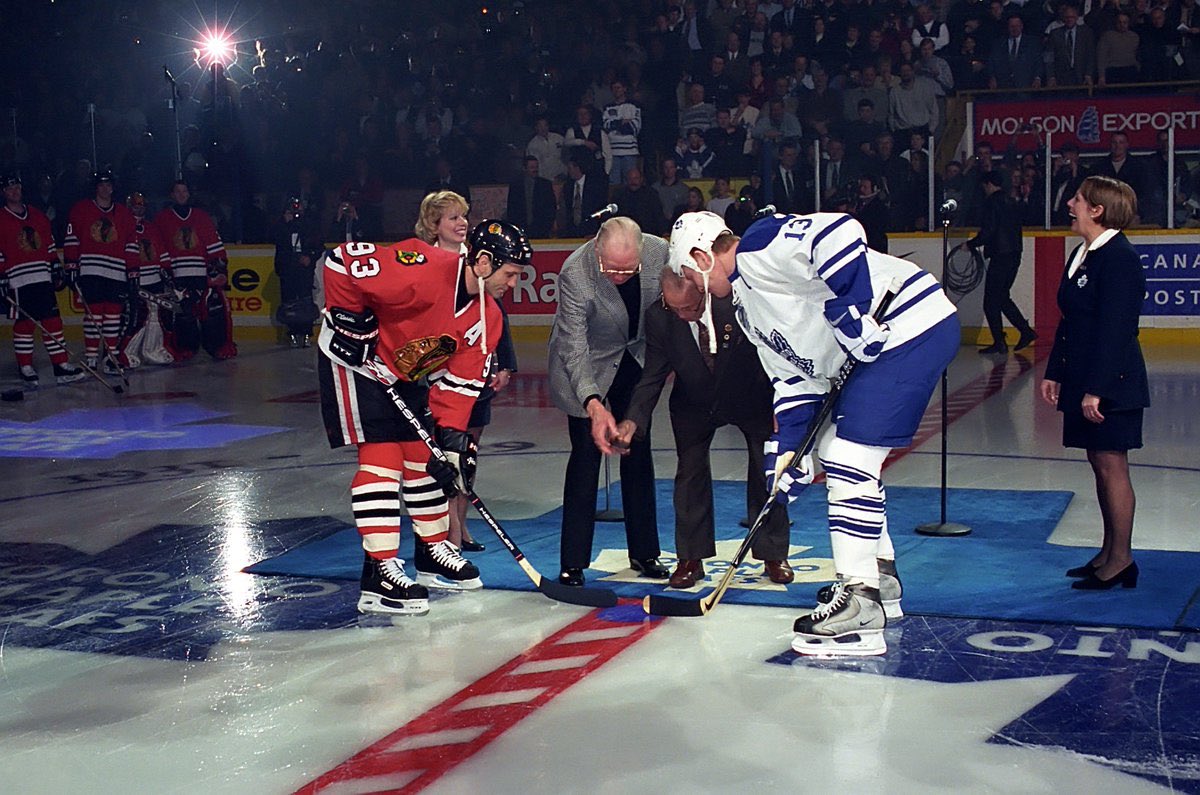 25 years ago we said goodnight to one of my favourite arenas. Made some amazing memories in this building, was an honour to be a part of the final game. #cathedralofhockey #mapleleafgardens