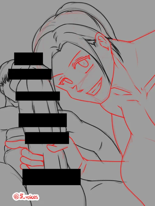 またこういう表情描いちゃった。エロい表情描きたいと思いつつもさわやかな笑顔でちんちん握ってる女の子が好きなのさ。 