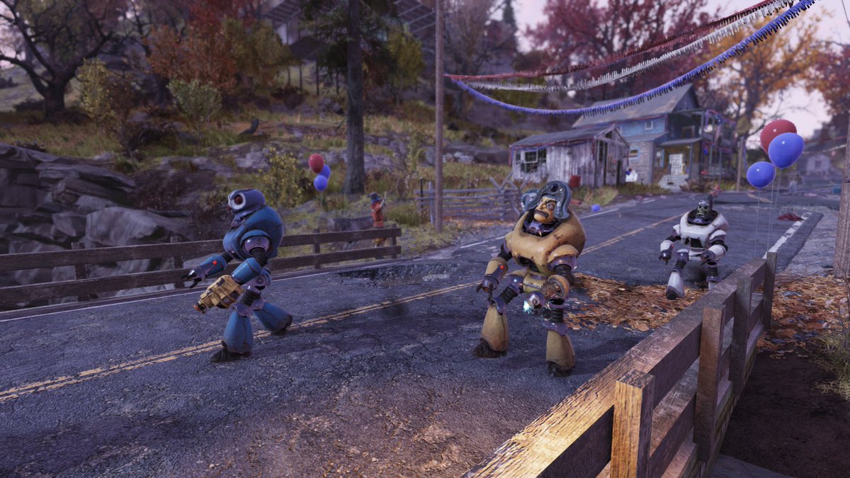 tooniversal's tweet photo. ✅ Fasnacht Day👹
✅Collecting Mask Data
✅ New Atomic Shop Items
✅ Dailies + Weeklies

Toon in to today's @Fallout 76 broadcast for a kickoff celebration for Fasnacht Day! Toon in as we collect masks, check out the Atomic shop, &amp; much more!

Stream starts in 15min!

#Fallout76 https://t.co/isM0877FL3