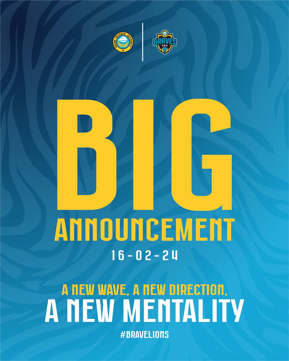We’ve got some exciting news dropping soon. Let the countdown begin.⏳  #bravesrevoltion #theLIONS #basketball #Africabasketball #ghanabasketball
