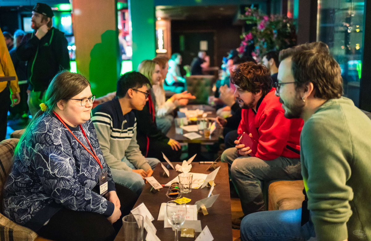 Last week's IGDA Helsinki x Finnish Game Jam Meetup was a blast! 🙌

We got to celebrate the rich jam culture we have here in Finland, appreciate the jam experience and enjoy the fruits of everyone’s labor 💜

See you again next month!

📷 Casimir Kuusela