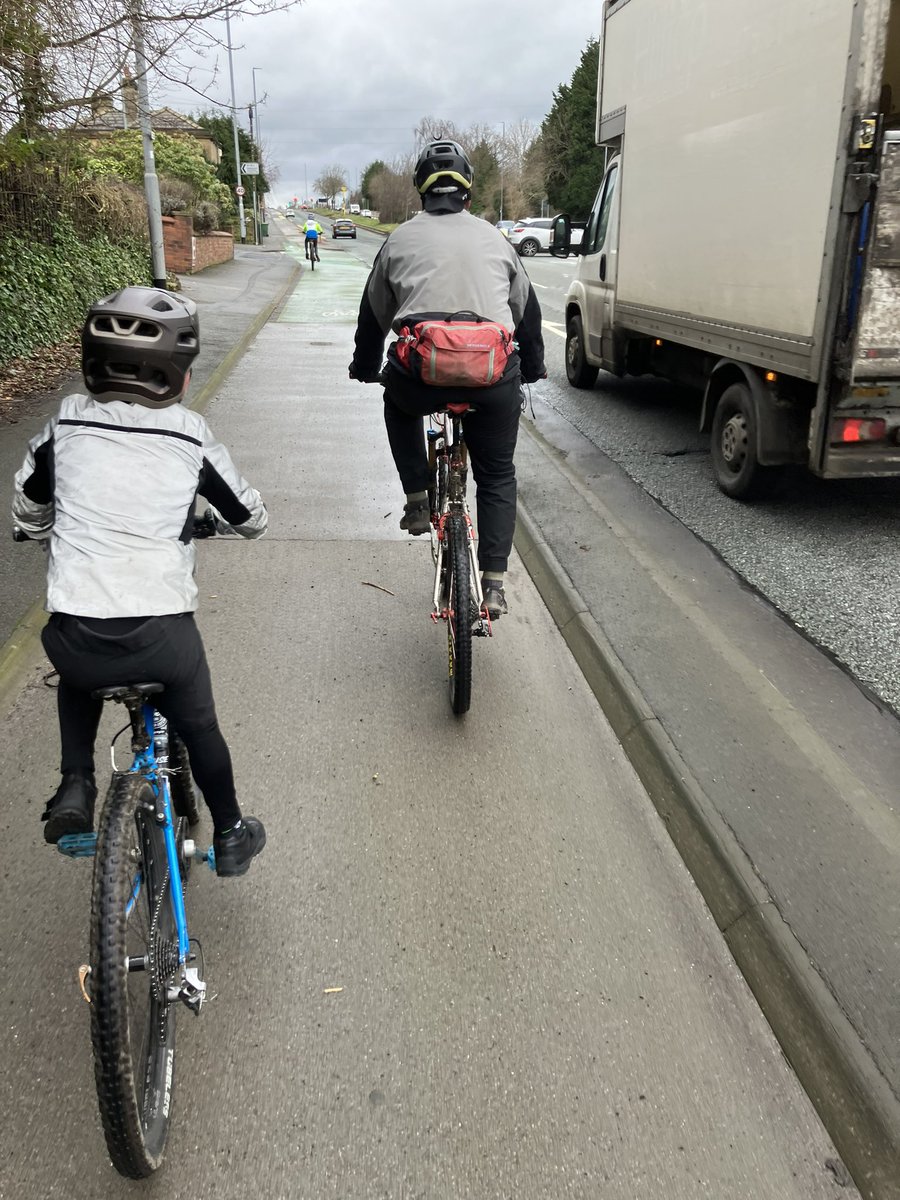 For those naysayers that don’t understand why we need segregated cycle lanes we managed to cycle 7 miles in and across Leeds with our 9 and 12 year olds. A journey we would never have done without @CityConnect1 @ConnectingLeeds