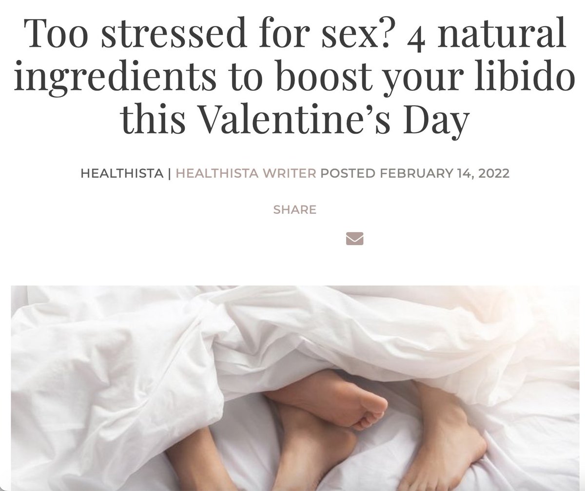 Unbeelievable's tweet image. Valentine's tips &amp;amp; natural remedies to help aid libido including Bee energised supplements.🐝

@HealthistaTV
healthista.com/too-stressed-f… #ukbloggers #fitfamuk #wellness