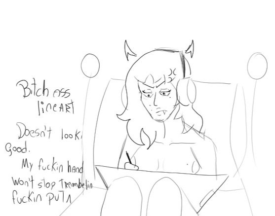 notsafe_forwer's tweet photo. Accurate portrait of me drawing anything. Stressed all the time :D
Any other nsfw artist with tits draws shirtless too? Sometimes I forget I have tits
#nsfwtw #NSFWart
#digitalart #DigitalArtist
#artistsproblems https://t.co/IcjmiH2pcV