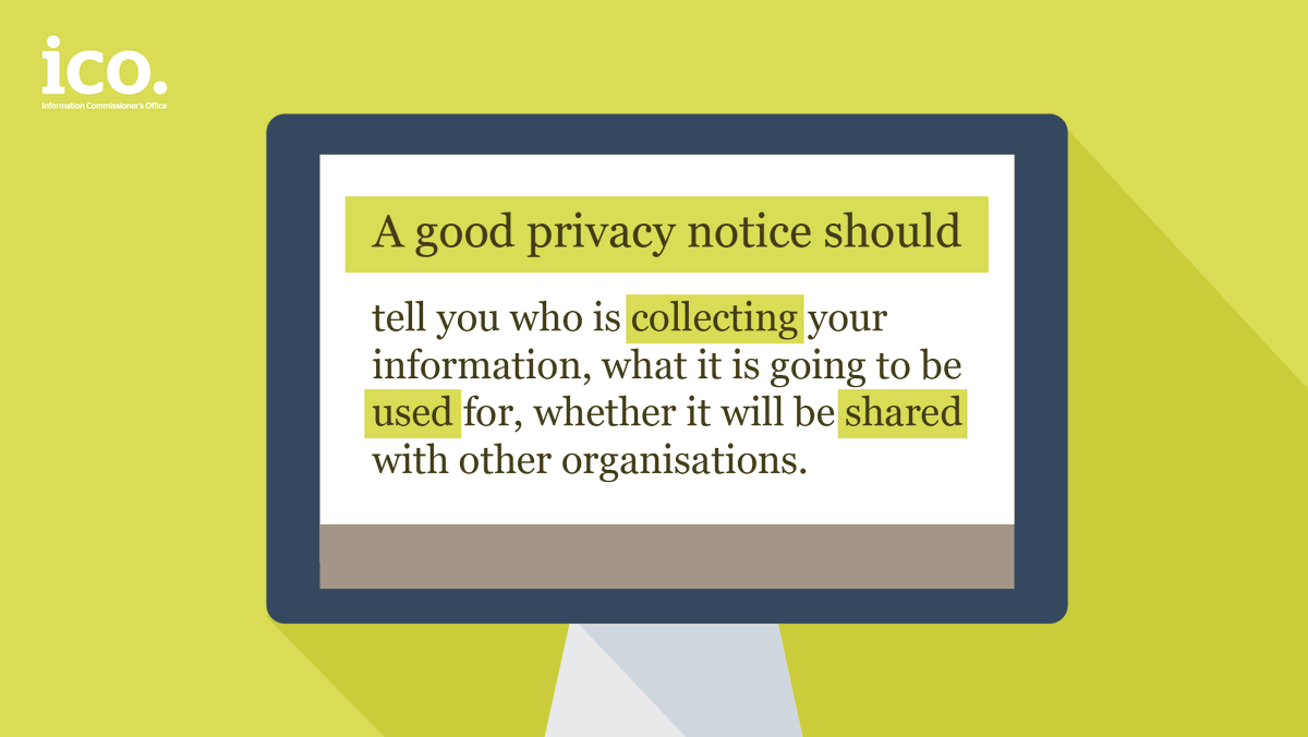 🤔 Why does my business need a privacy notice? 
🤨 What should it include? 
🧐 How do I create one? 

🤗 We have all the answers: ico.org.uk/for-organisati… 
#HereToHelpSMEs