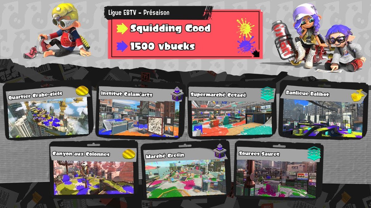 eSportBrosTV's tweet photo. 📢 Nouveau match de Présaison ce soir ! 💪
Rendez-vous à 21h avec Squidding Good et 1500 vbucks ! 

📺 Par ici ⬇️
https://t.co/jTybjRcUCR https://t.co/4Rdj2SP3QL