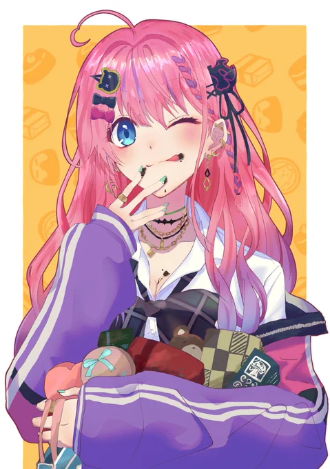 チョコたくさんもらっててほしい#もちめるあーと 
